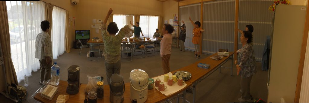 9月3日 渡辺町昼野仮設 ほっこりカフェ & 手作り昼食会